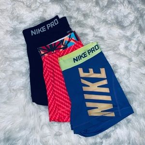 Nike Pro spandex lot